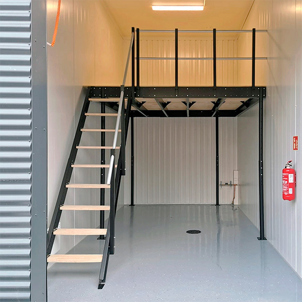 mezzanine for small space